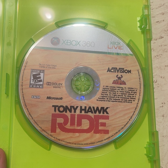 Xbox 360 Game. Tony Hawk Ride - Picture 2 of 2
